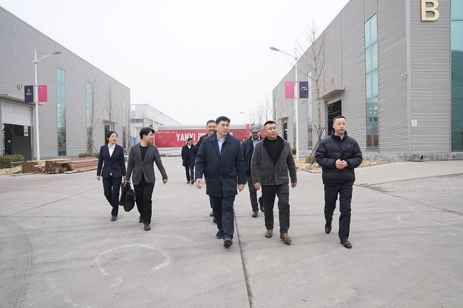蒙古国政府外宾访问参观严一集团